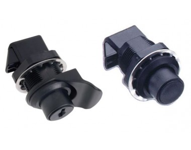 Push-to-Close Knob Latch